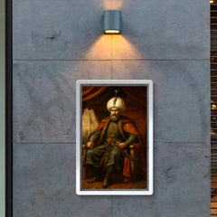 Suleiman the Magnificent in imperial war tent poster 2
