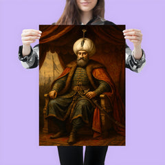 Suleiman the Magnificent in imperial war tent poster 3