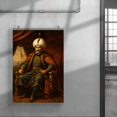 Suleiman the Magnificent in imperial war tent poster 4
