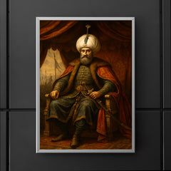 Suleiman the Magnificent in imperial war tent poster 5
