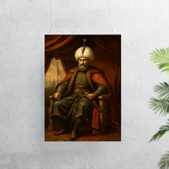 Suleiman the Magnificent in imperial war tent poster 7