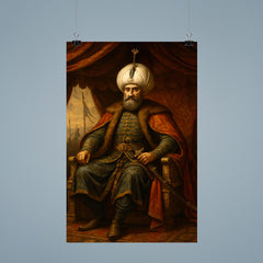 Suleiman the Magnificent in imperial war tent poster 9