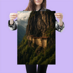 Sumela Monastery Clifftop Turkey poster 3