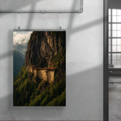 Sumela Monastery Clifftop Turkey poster 4