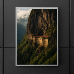 Sumela Monastery Clifftop Turkey poster 5