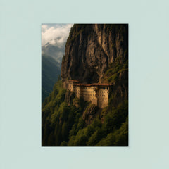 Sumela Monastery Clifftop Turkey poster 8