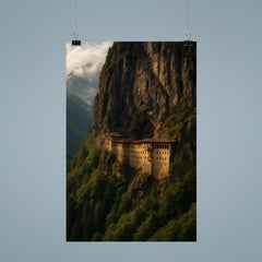 Sumela Monastery Clifftop Turkey poster 9