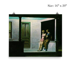 Summer Evening by Edward Hopper poster 2