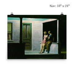 Summer Evening by Edward Hopper poster 5