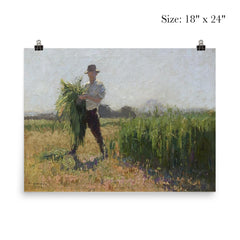 Summer Morning by Elioth Gruner poster 5