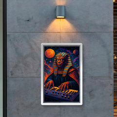 Sun Ra cosmic pharaoh at interstellar keyboard poster 2