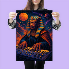 Sun Ra cosmic pharaoh at interstellar keyboard poster 3