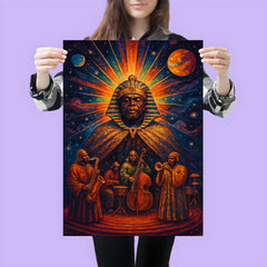 Sun Ra cosmic pharaoh bandstand poster 3