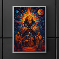 Sun Ra cosmic pharaoh bandstand poster 5