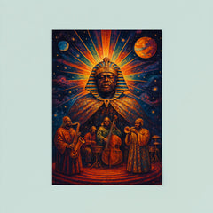 Sun Ra cosmic pharaoh bandstand poster 8