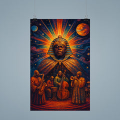 Sun Ra cosmic pharaoh bandstand poster 9