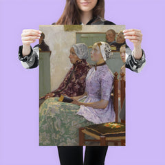 Sunday Mass by Gari Melchers poster 3