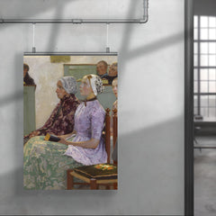 Sunday Mass by Gari Melchers poster 4