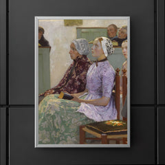 Sunday Mass by Gari Melchers poster 5