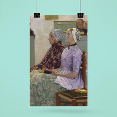 Sunday Mass by Gari Melchers poster 6