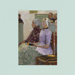 Sunday Mass by Gari Melchers poster 8