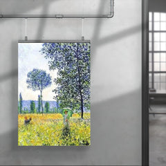 Sunlight Effect Under the Poplars by Claude Monet, 1887 poster 4