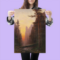 Sunset in Yosemite by Julian Walbridge Rix poster 3