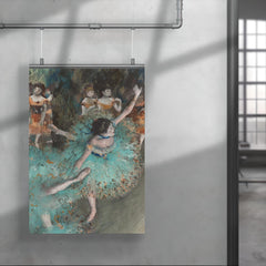 Swaying Dancer, or Dancer in Green by Edgar Degas poster 4