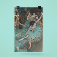 Swaying Dancer, or Dancer in Green by Edgar Degas poster 6