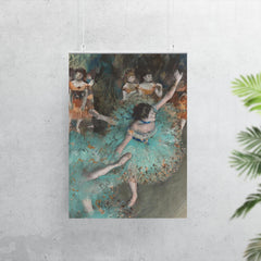 Swaying Dancer, or Dancer in Green by Edgar Degas poster 7