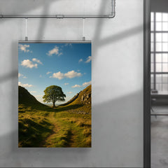 Sycamore Gap Hadrian's Wall England poster 4