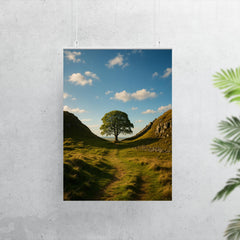 Sycamore Gap Hadrian's Wall England poster 7