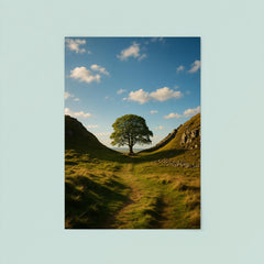 Sycamore Gap Hadrian's Wall England poster 8