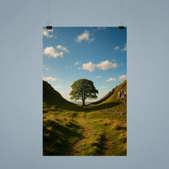 Sycamore Gap Hadrian's Wall England poster 9