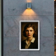 Sylvia Plath portrait poster 2