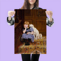 Sympathy by Briton Riviere poster 3