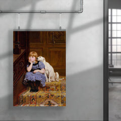 Sympathy by Briton Riviere poster 4