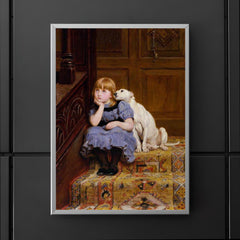 Sympathy by Briton Riviere poster 5