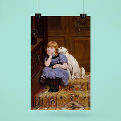 Sympathy by Briton Riviere poster 6
