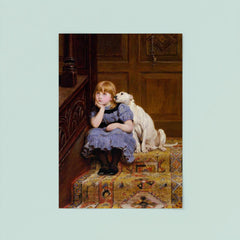 Sympathy by Briton Riviere poster 8