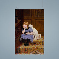 Sympathy by Briton Riviere poster 9