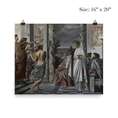 Symposium by Anselm Feuerbach poster 2