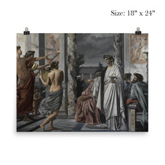 Symposium by Anselm Feuerbach poster 5
