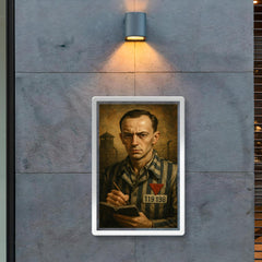 Tadeusz Borowski camp writer portrait poster 2
