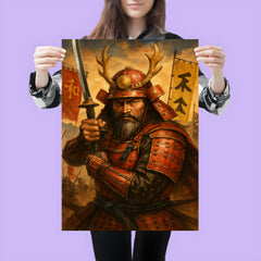 Takeda Shingen furinkazan battle portrait poster 3