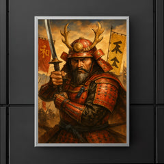 Takeda Shingen furinkazan battle portrait poster 5