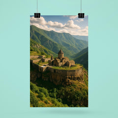 Tatev Monastery Gorge Armenia poster 6