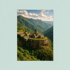 Tatev Monastery Gorge Armenia poster 8