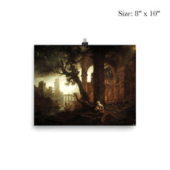 Temptation of Saint Anthony by Claude Lorrain, 1638 poster 4