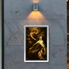 Teresa of Avila transverberation ecstasy scene poster 2